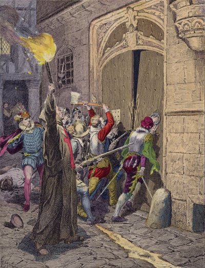 Pyhän Bartholomeuksen päivän verilöyly, Pariisi tekijältä French School