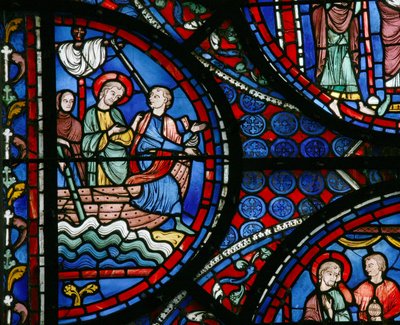 St Thomasin ikkuna: saapuu Intiaan Abbanesin kanssa (w23) tekijältä French School