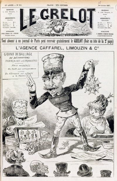 The Wilson Affair, Le Grelotin etukansi, 16. lokakuuta 1887 tekijältä French School