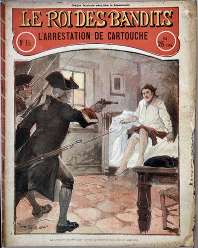 Patruunan pidätys - elokuvassa "The King of the Bandits", nro 16 tekijältä French School