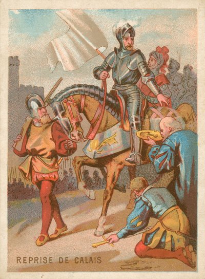 Ranskan kuningas Henrik II valtasi Calais