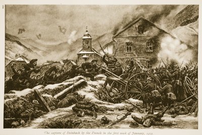 Steinbachin vangitseminen ranskalaisten toimesta tammikuun ensimmäisellä viikolla 1915, 1915-1919 tekijältä French School