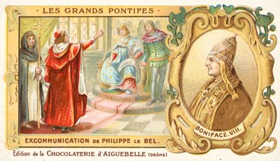 Paavi Bonifatius VIII:n Philip IV:n ekskommunikaatio tekijältä French School