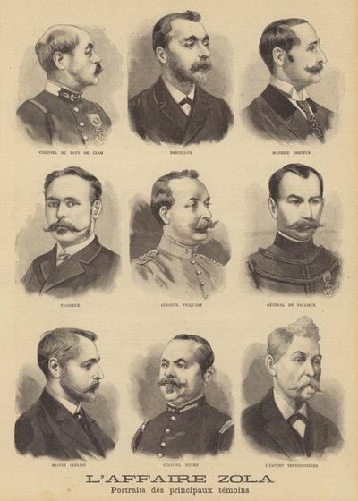 Emile Zolan kunnianloukkausoikeudenkäynti tekijältä French School