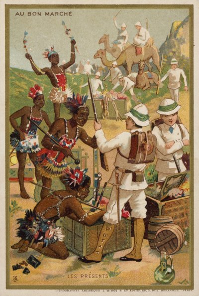 Lahjat (chromolitho) tekijältä French School