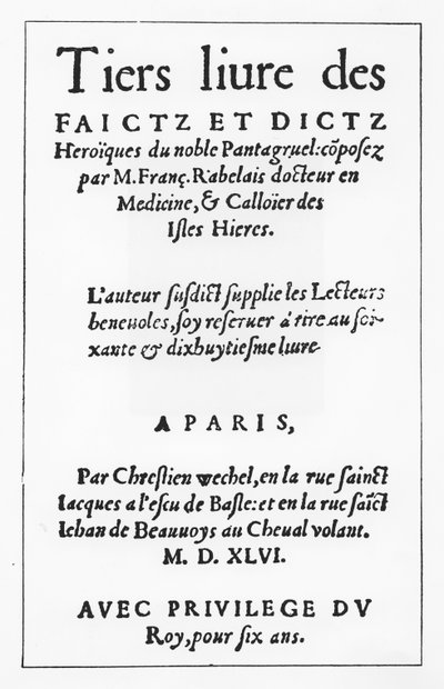 François Rabelais