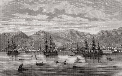 Toulon 1700-luvulla, Louis Blancin (1811-82) "Histoire de la Revolution Francaisesta" tekijältä French School