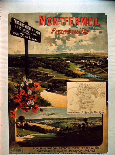 Montfermeilin turistijuliste tekijältä French School
