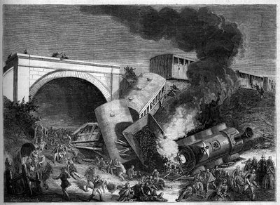 Junaonnettomuus Lontoon Northern Railwaylla, Englannissa, 3. syyskuuta tekijältä French School