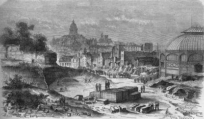 Pariisin muunnokset toisen imperiumin aikana, Haussmannian Paris: Place d