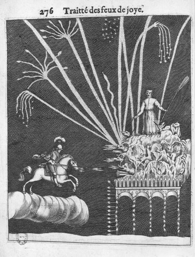 Trakaatti kokkoista, kuvitus käytännön sodasta, Francois Malthus, Pariisi, 1656 tekijältä French School