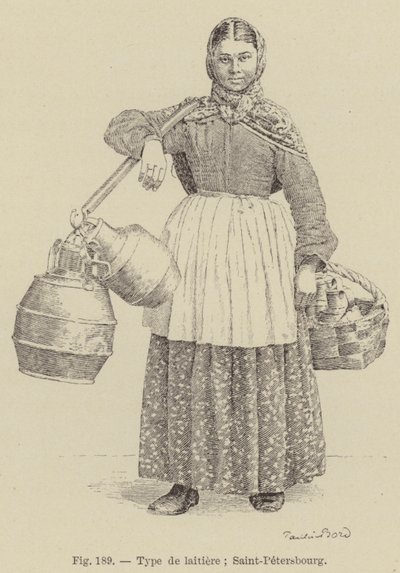 Maitotuotteiden tyyppi; Pietari (kaiverrus) tekijältä French School
