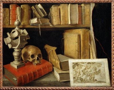 Vanitas au cadran solaire - Vanitas ja aurinkokello ... tekijältä French School