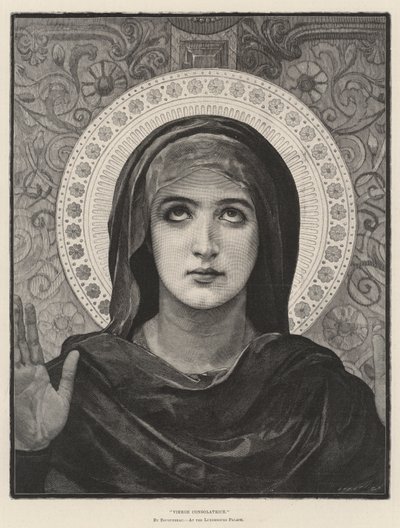 Vierge Consolatrice Luxemburgin palatsissa tekijältä French School
