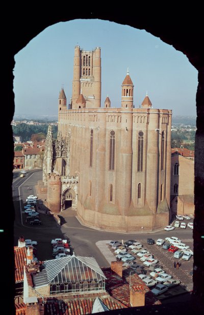 Näkymä Sainte-Cecilen katedraalista, 1277-1392 tekijältä French School