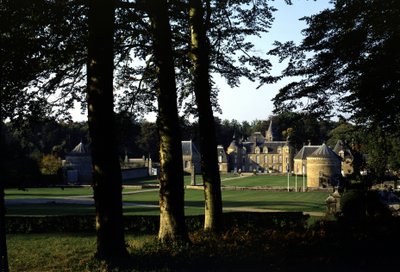 Näkymä Château de la Bourbansais