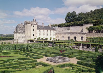 Näkymä puistoon ja puutarhaan tekijältä French School