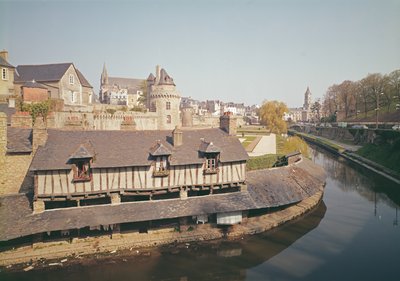 Näkymä vanhoille linnoituksille ja pesuhuoneelle tekijältä French School
