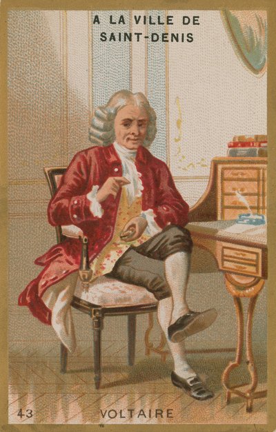 Voltaire, ranskalainen valistuksen kirjailija ja filosofi tekijältä French School