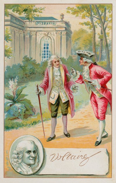 Voltaire, ranskalainen valistuksen kirjailija, historioitsija ja filosofi (1694-1778) tekijältä French School