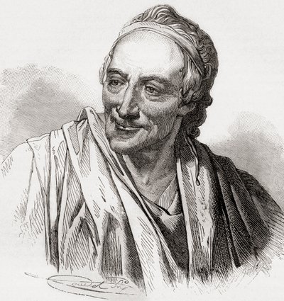 Voltaire, Ranskan historiasta, julkaistu noin 1880 tekijältä French School
