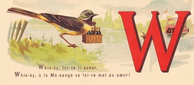W: Whisky, vahva likööri, Whisky, onko Tiainen satuttaa sydäntä! tekijältä French School