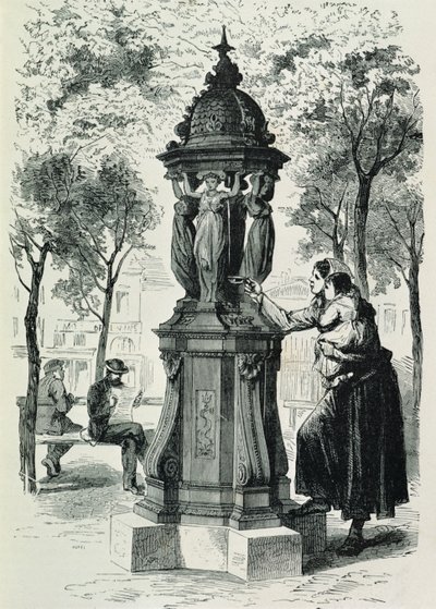 Wallacen suihkulähde, 1872 tekijältä French School