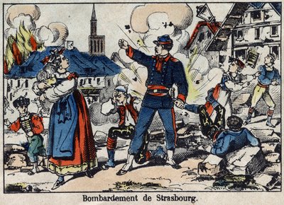 Ranskan ja Preussin välinen sota 1870: Strasbourgin piiritys ja pommitukset tekijältä French School
