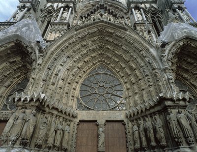 Länsijulkisivu, 1200-1400-luku tekijältä French School