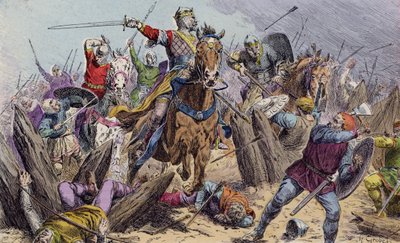 Vilhelm Valloittaja Hastingsin taistelussa tekijältä French School