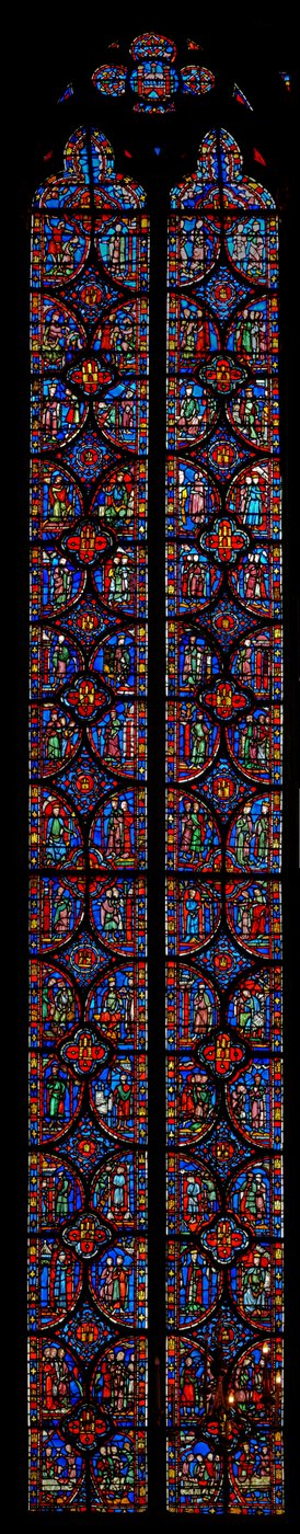 Window w13 Esterin kirja tekijältä French School