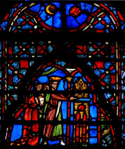 Window w4 Tabernaakkeli Shiloh Josh XVIII:ssa 1 tekijältä French School