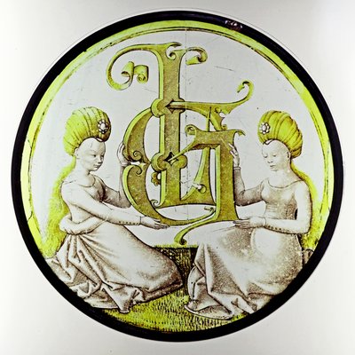 Ikkuna w80, joka esittää Laurent Gyrardin monogrammia tekijältä French School