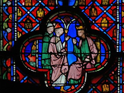 Window w9R Taikurit ennen Nebukadnessaria. Dan II 2 tekijältä French School