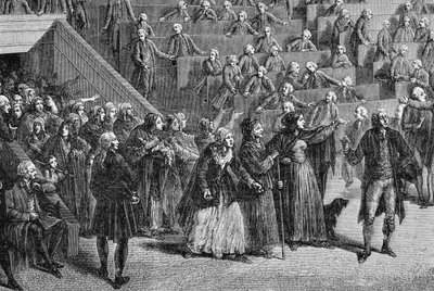 Naiset valtaavat edustajakokouksen, 56. lokakuuta 1789 tekijältä French School