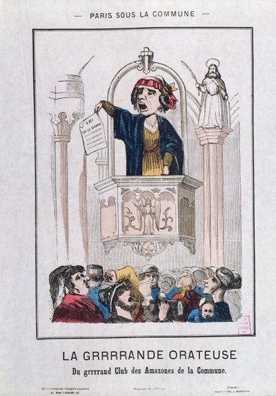 Naistenkerho kommuunin aikana, 1871 tekijältä French School
