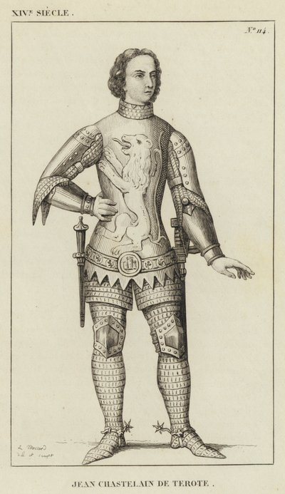 XIV vuosisata, Jean Chastelain de Terote (kaiverrus) tekijältä French School