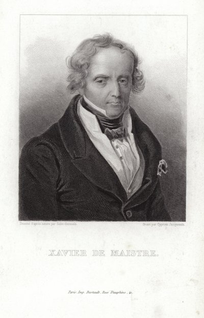 Xavier de Maistre, ranskalainen sotilas ja kirjailija tekijältä French School
