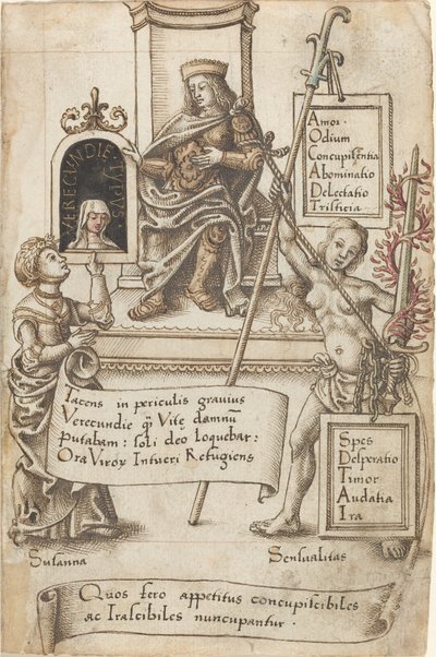 "Pidä aina vuodevaatteet taitettuna ylös" [fol. 41 recto] tekijältä French early 16th Century