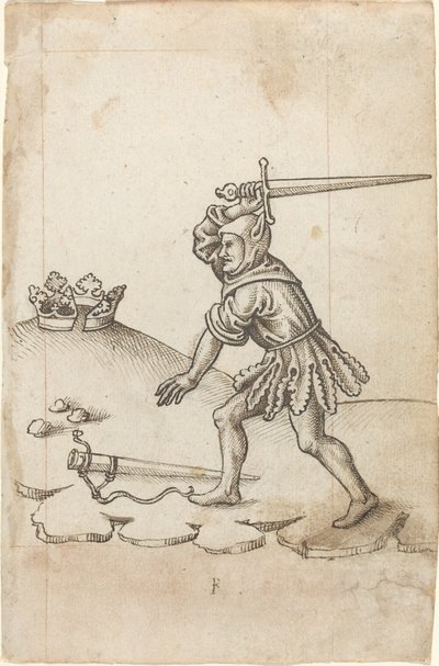 "Älä riko kruunua" [fol. 43 recto] tekijältä French early 16th Century