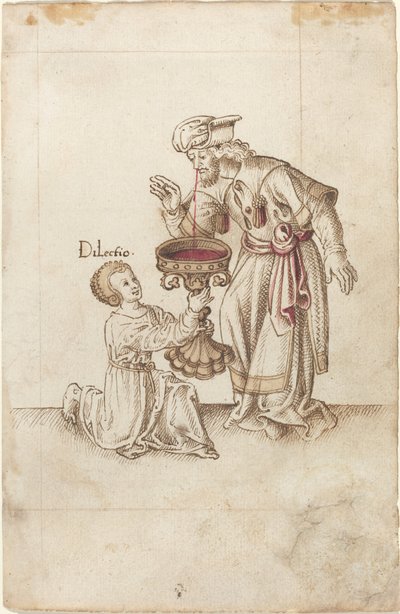 "Älä tee vettä kynsistä tai hiuksista tehtyihin leikkeisiin" [fol. 30 recto] tekijältä French early 16th Century