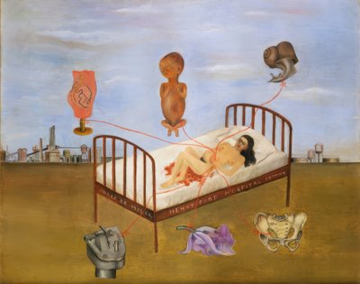 Henry Fordin sairaala tai lentävä sänky tekijältä Frida Kahlo
