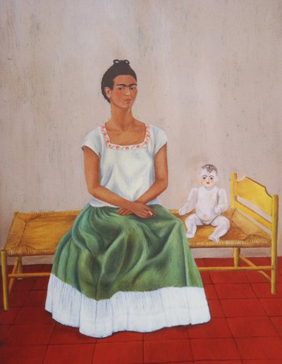 Minä ja nukkeni tekijältä Frida Kahlo