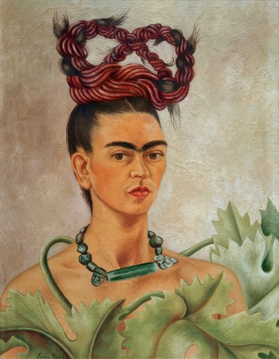 Omakuva Platin kanssa tekijältä Frida Kahlo