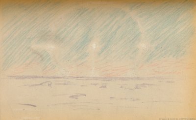 Moon-Ring ja näennäiskuut ja ehdotus vaaka-akselista, 24. marraskuuta 1893, 1987 tekijältä Fridtjof Nansen