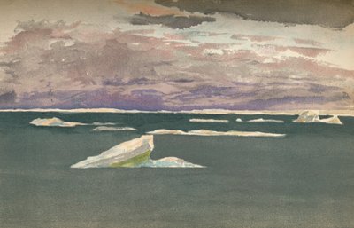 Off the Edge of the Ice - keräävä myrsky, 14. syyskuuta 1893, 1897 tekijältä Fridtjof Nansen