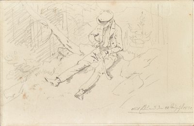 Nuorten huipullinen lippalakki tekijältä Friedrich August Mathias Gauermann