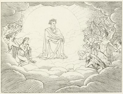 Kuvitus Goethes Faustille tekijältä Friedrich August Moritz Retzsch