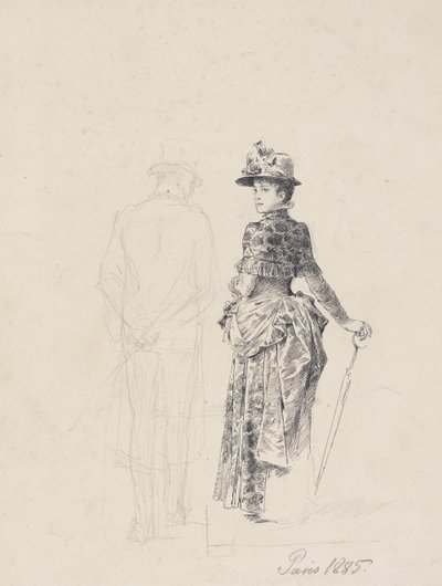 Pariisi 1885 tekijältä Friedrich August von Kaulbach