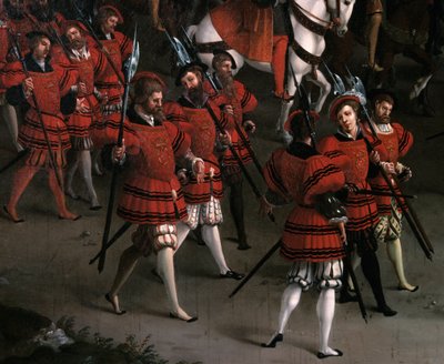 Francois I:n ja Henry VIII:n haastattelu Kultaisen arkin leirillä 7. kesäkuuta tekijältä Friedrich Bouterwek